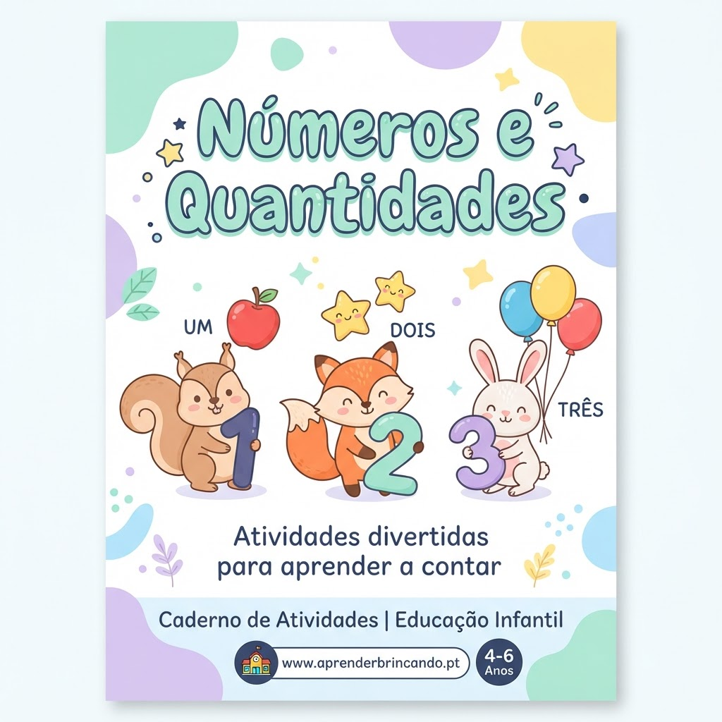 Capa do material Números e Quantidades